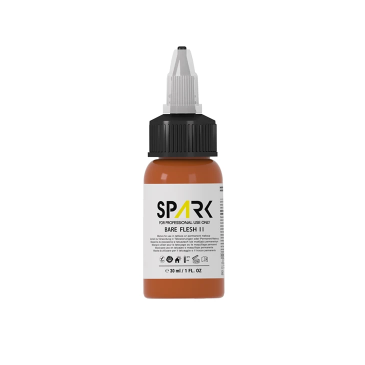 1oz Bottles Professional Spark Flesh Tone Tattoo Ink Set - EU REACH Compliant best