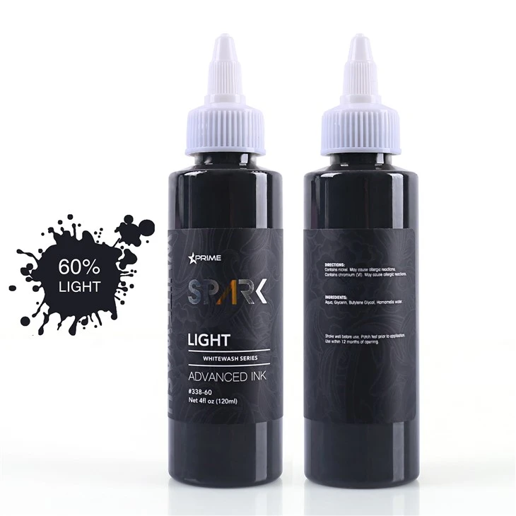 4OZ 120ml Organic Long-Lasting Whitewash Tattoo Ink
