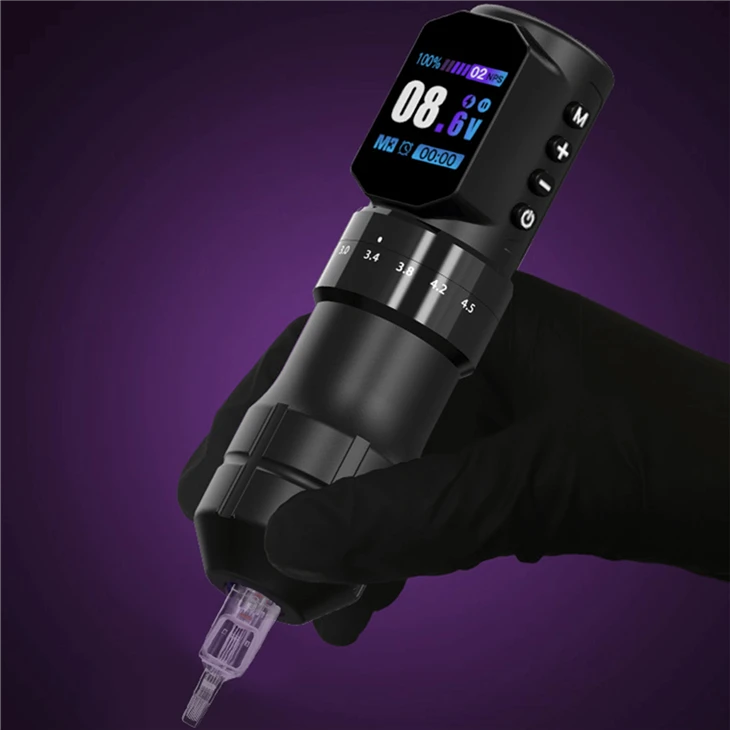 Large Screen Complete Tattoo Machine Kit For Beginners And Artists factory