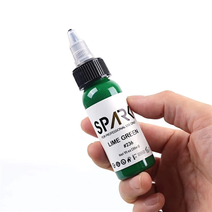 Premium Organic Long-Lasting Fast Coloring Tattoo Ink For Tattooing high quality