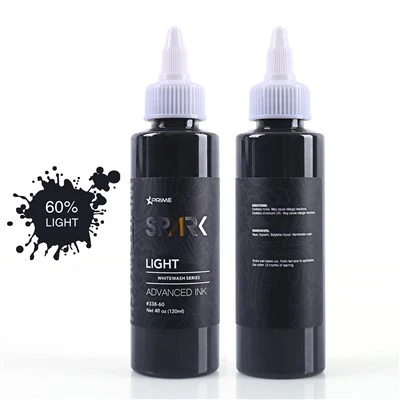 4oz 120ml Organic Long - Tinta tato whitewash abadi