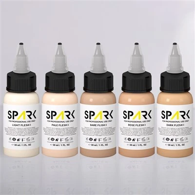 Set Warna Kulit Cerah Sesuai UE 5 Warna Untuk Tato Realistis Untuk Tato Dan Seni Tubuh