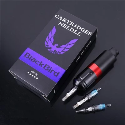 Burung Hitam sekali pakai beberapa model individual paket stainless steel tato jarum untuk seni tato profesional