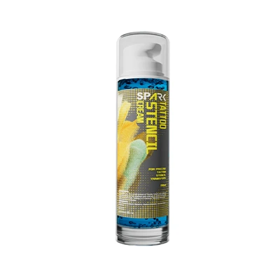 Organik 5 Oz Jelas Nyaman Cepat-Gel Stensil Tato Ideal yang Mengering & Tahan Lama