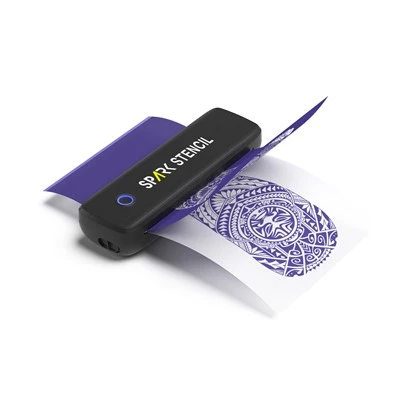Bluetooth Portabel Termal Tinggi-Res Universal Kompatibilitas Baterai Panjang Printer Stensil Tato Untuk Seniman