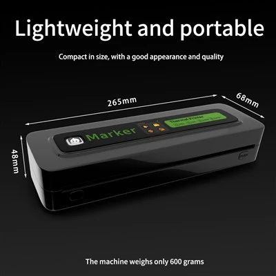 Wireless Bluetooth Temporary Thermal Template Printer For Body Art And Tattooing