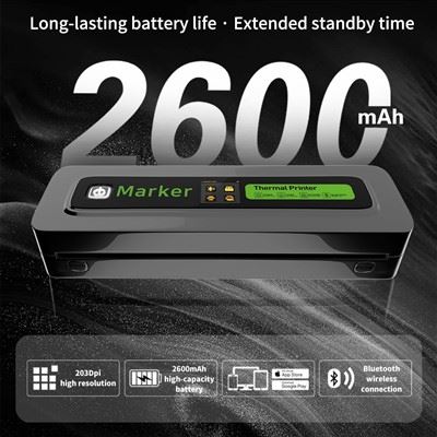 Wireless Bluetooth Thermal Printer For Tattoo Stencil - Portable Instant Tattoo Transfer Machine