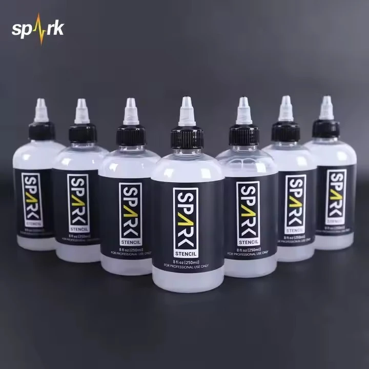 Smooth Stuff 4 Fl oz (120ml) Safe Long yang andal - Gel transfer stensil langgeng untuk seni tubuh