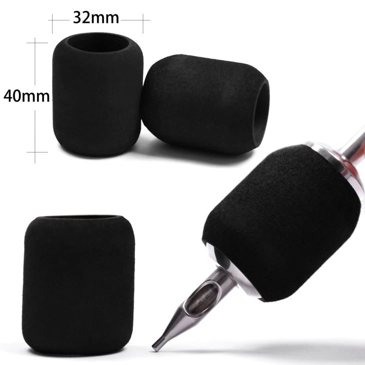Cartridge Foam Sekali Pakai Tattoo Pen Memory Foam Cartridge Pen Cover