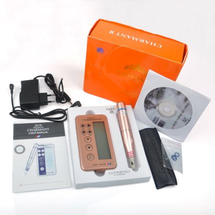 Kit Mesin Makeup Permanen Charmant dengan Jarum Kartrid
