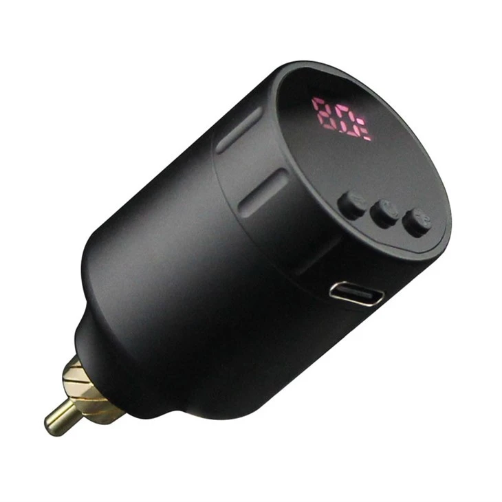 Baterai Tato Catu Daya Nirkabel Tato 1500mAh Nirkabel