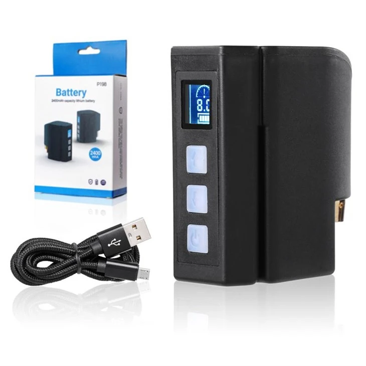 Baterai Tato Nirkabel Catu Daya Tato Nirkabel Mini 2400mAh