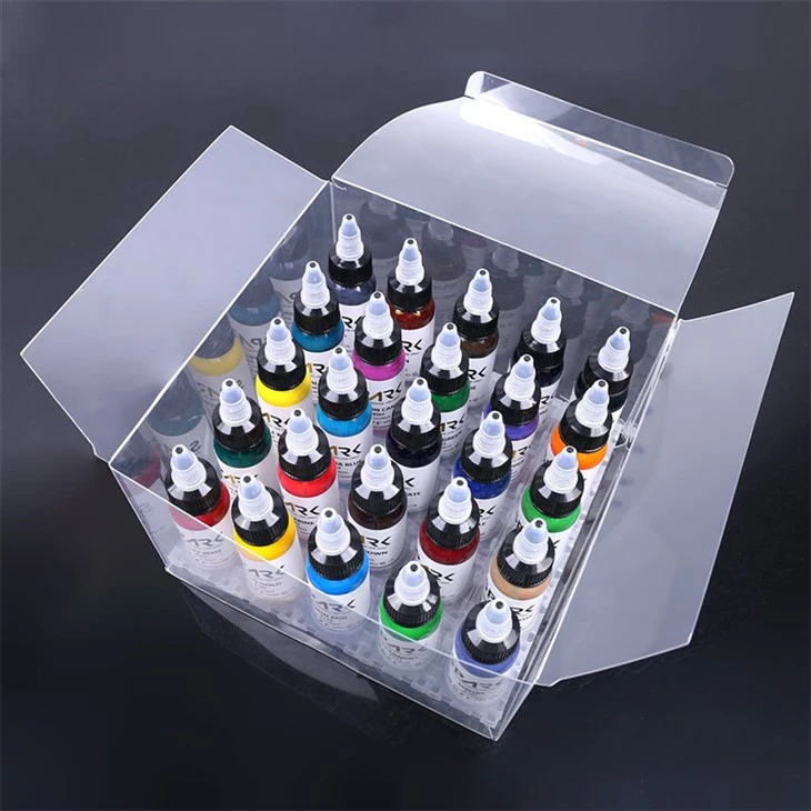 Set 25 Warna Tinta Tato Ringan Spark Tinta Tato Asli Hitam