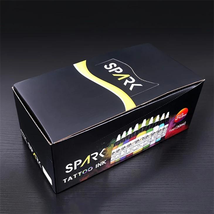 50 Set Warna Tinta Tato Spark Set Warna Tinta Tato Profesional