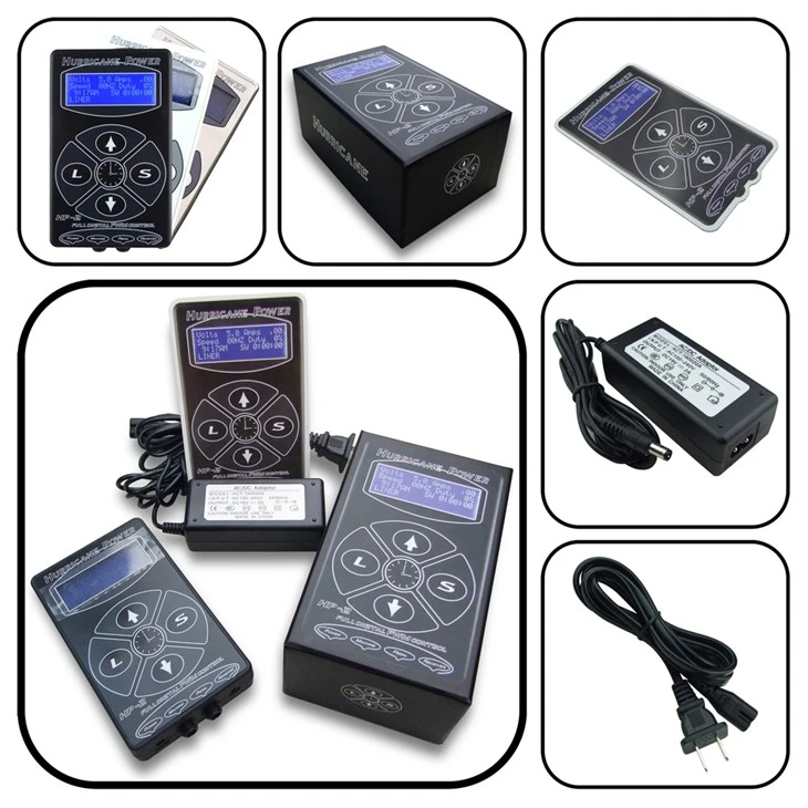 Power Supply Tattoo Digital Untuk Mesin Tato Power Supply Tattoo