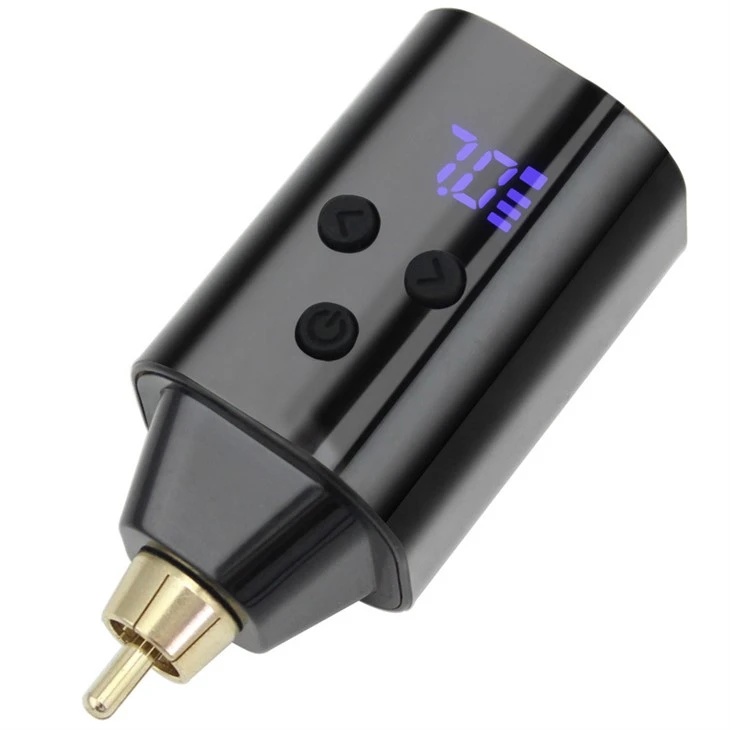 Baterai Tato Nirkabel Catu Daya Tato RCA