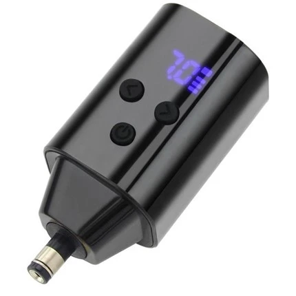 Baterai Tato Berkualitas Tinggi 5V 1500mA RCA/DC Catu Daya Tato Nirkabel