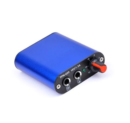 Logam Aluminium Shell Sederhana Power Supply Tato Tato Power Supply Mini Perlengkapan Tato