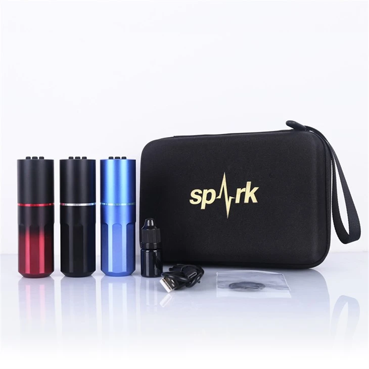 Mesin Tato Spark Pena Tato Nirkabel Profesional