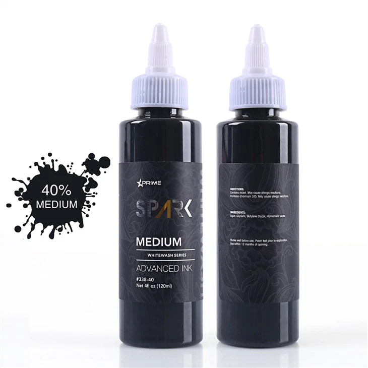 Set Tinta Tato Set Tinta Tato Vegan Set Cuci Putih Tinta Tato Spark