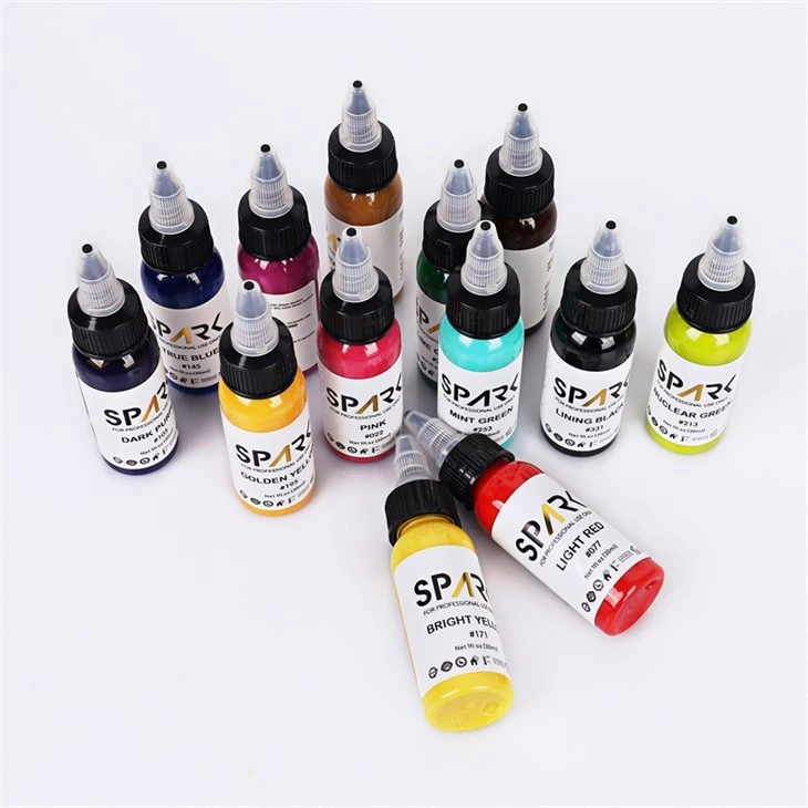 Tinta Tato dalam Jumlah Besar Tinta Tato Spark Asli