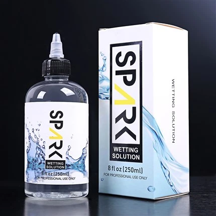 Solusi Pembasahan Tato Spark 240ML 8OZ Asli Solusi Pencampur Tato Spark Tinta Tato Spark