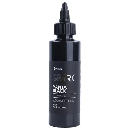 Tinta Tato Super Hitam 4OZ 8OZ Lapisan Hitam Tinta Tato Percikan Tiga Hitam Tinta Tato Hitam